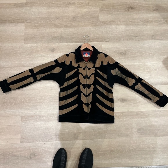 Blackmeans Skeleton Suede Jacket - Picture 5 of 6
